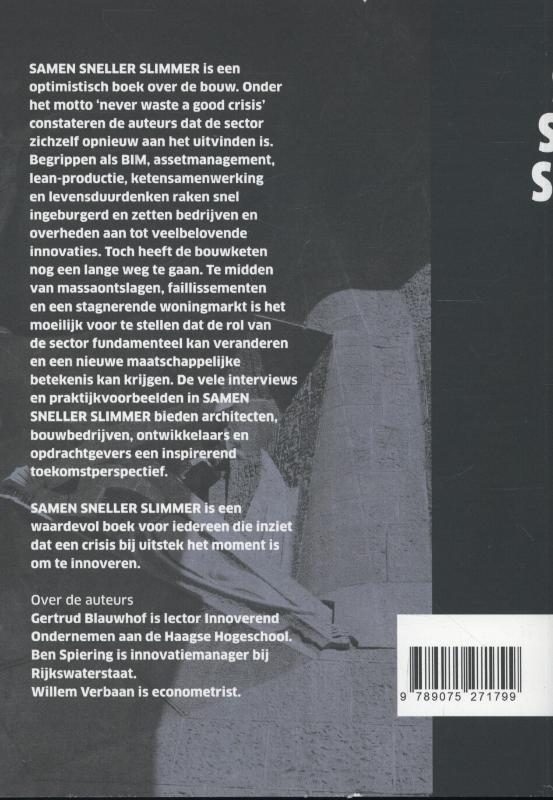 Achterkant van Samen sneller slimmer