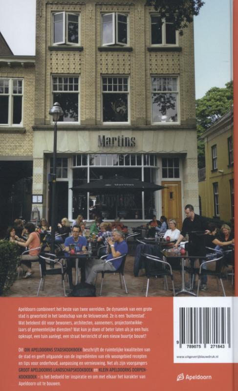 Achterkant van Dik Apeldoorns stadskookboek
