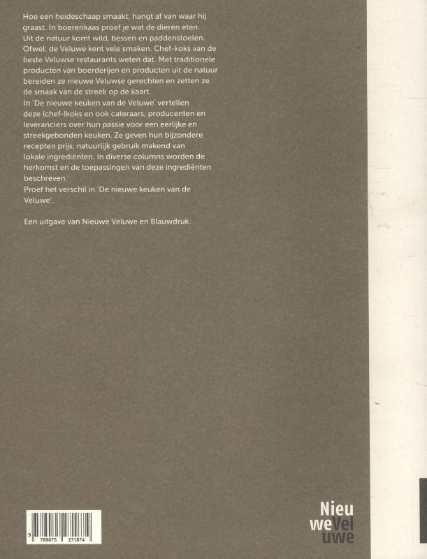 Achterkant van De nieuwe keuken van de Veluwe