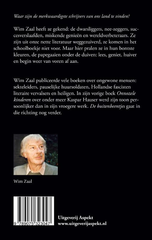 Achterkant van De buitenbeentjes