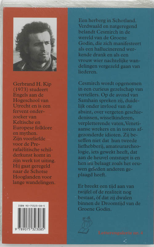 Achterkant van De droomtijd van de groene godin