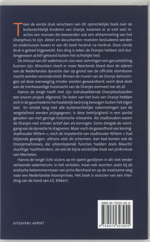 Achterkant van Oranje-bastaarden