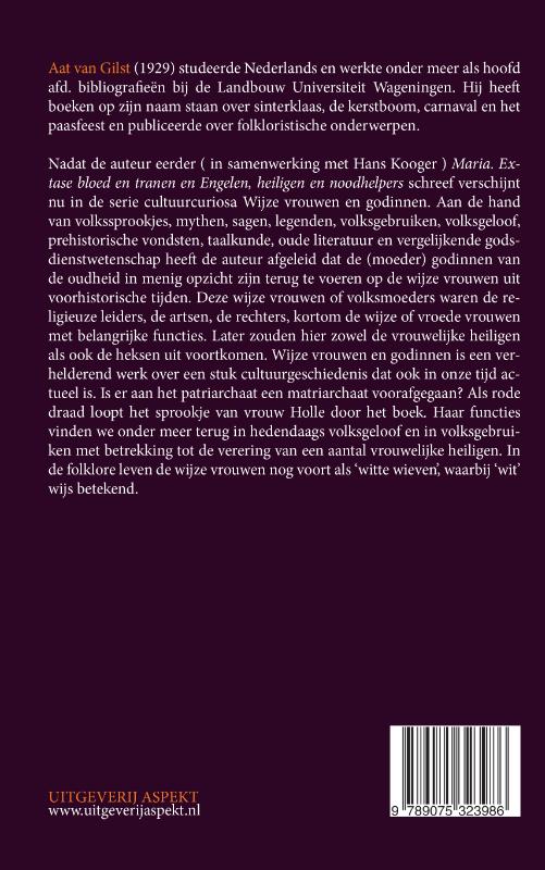 Achterkant van Wijze vrouwen en godinnen