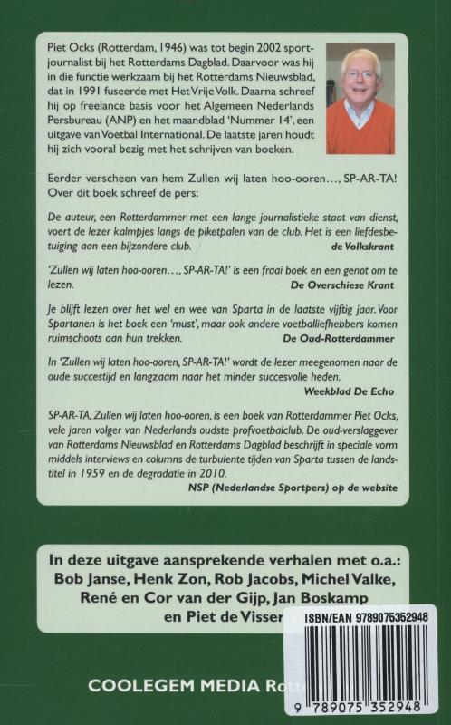Achterkant van Die zit!