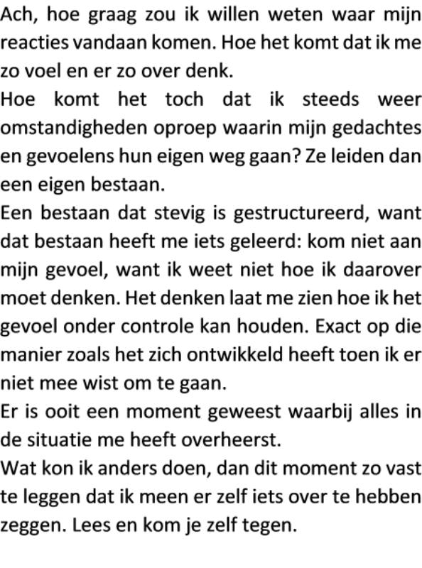 Achterkant van Conditionering