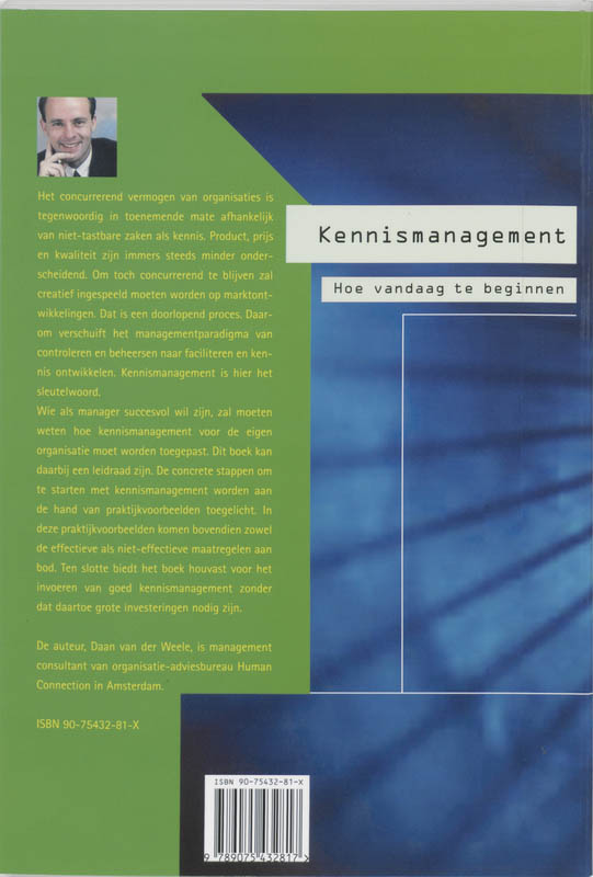 Achterkant van Kennismanagement