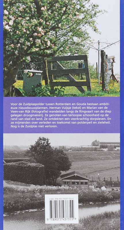Achterkant van Lopen op dik water