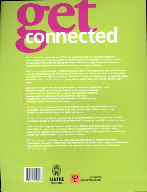Achterkant van Get connected