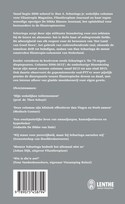 Achterkant van De nog meer ergste dieptepunten