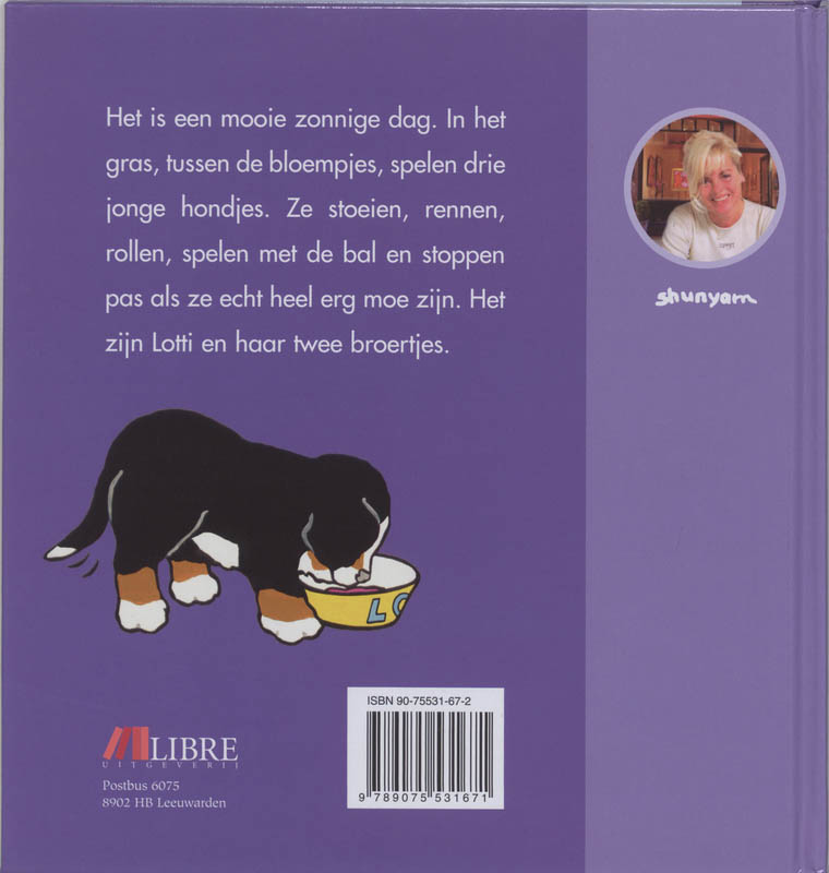 Achterkant van Lotti