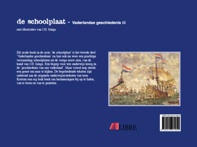 Achterkant van Vaderlandse Geschiedenis deel 2