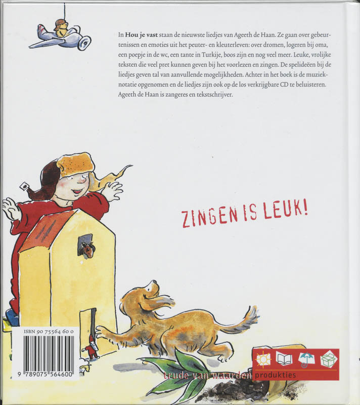 Achterkant van Hou je vast