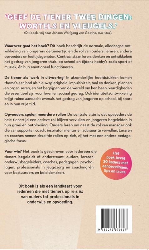 Achterkant van Het tienerbrein: een ander perspectief