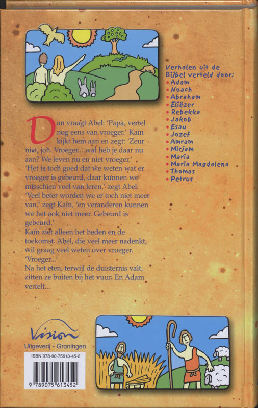 Achterkant van Vertel nog eens van vroeger...