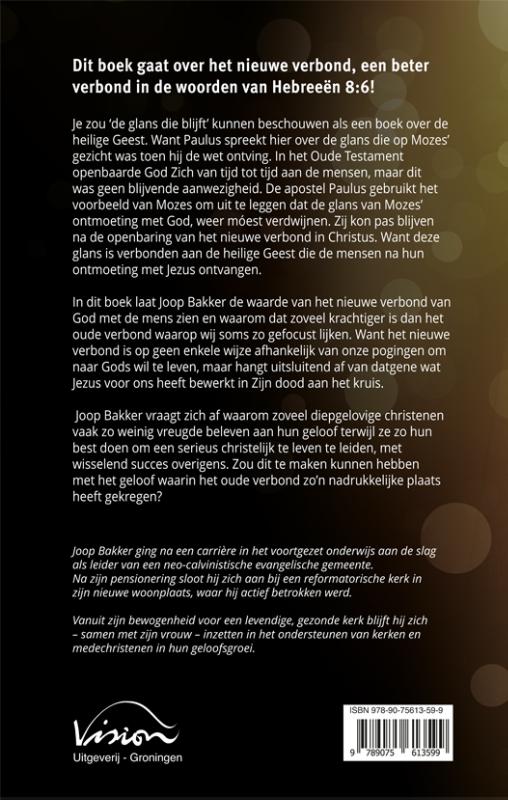 Achterkant van De glans die blijft