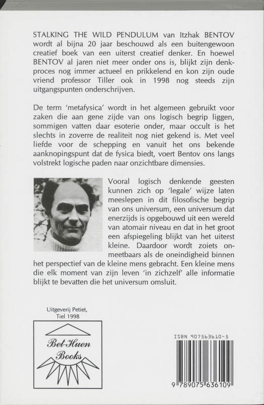 Achterkant van De fysica van de metafysica