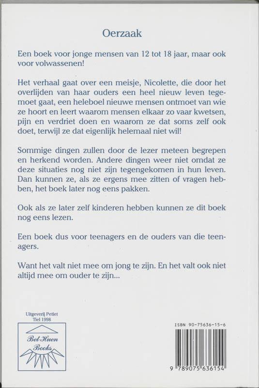 Achterkant van Oerzaak