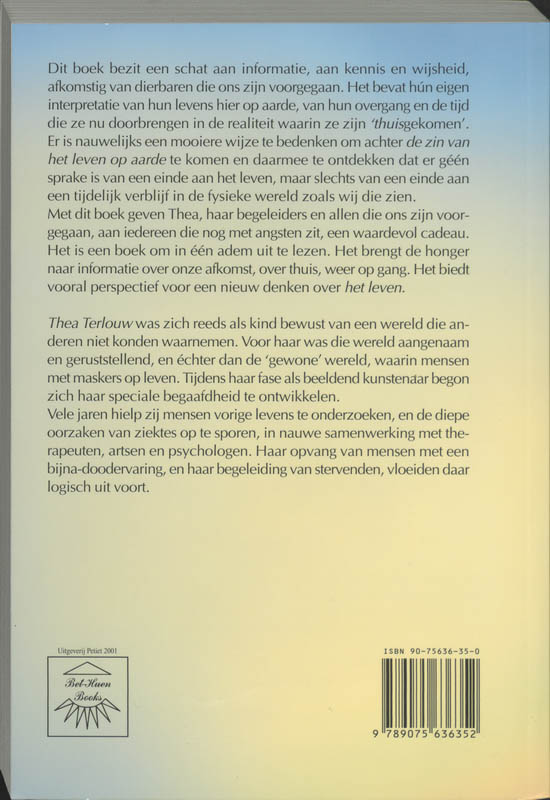 Achterkant van De cyclus van leven en dood