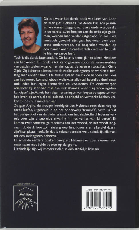 Achterkant van In liefde zal men wederkeren
