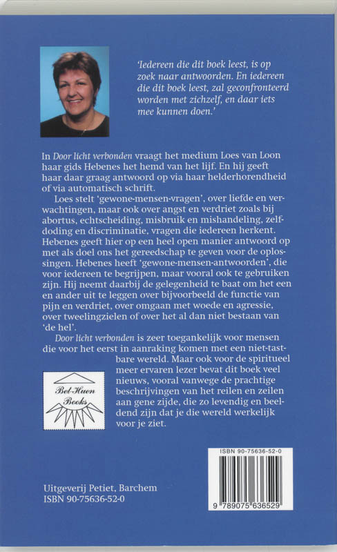 Achterkant van Door licht verbonden