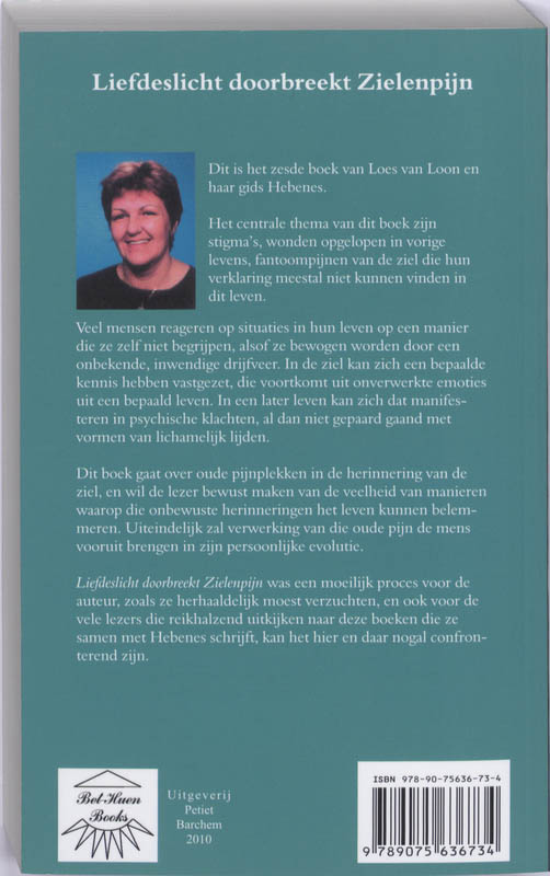 Achterkant van Liefdeslicht doorbreekt Zielenpijn