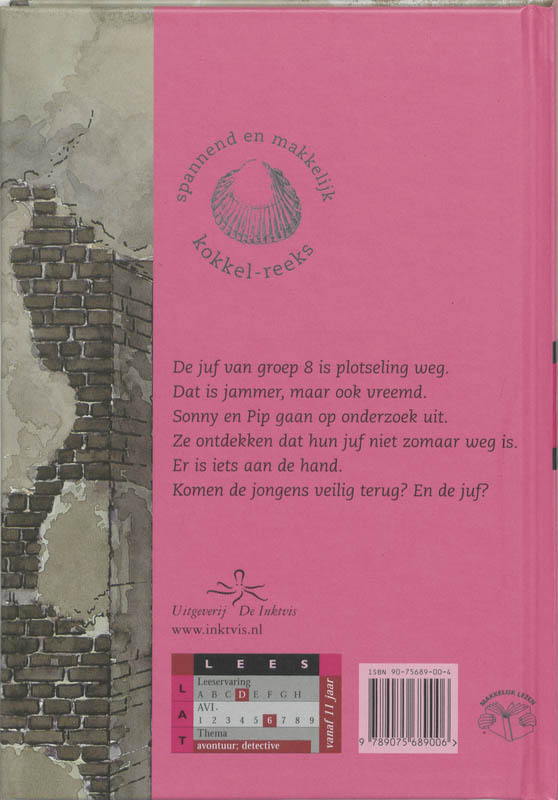 Achterkant van Juf vermist