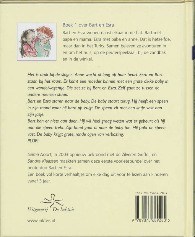 Achterkant van Pak me dan!