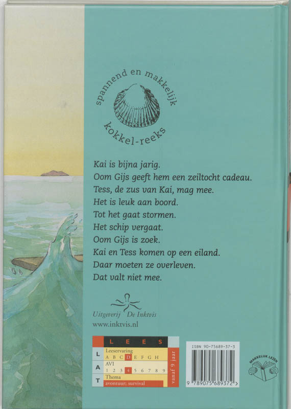 Achterkant van Eiland in zicht!
