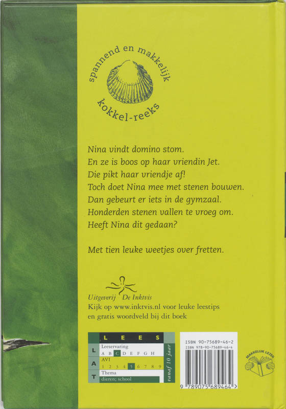 Achterkant van Waar is Sjakie?
