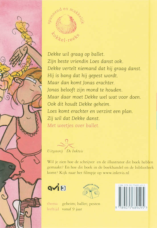Achterkant van Dekke danst