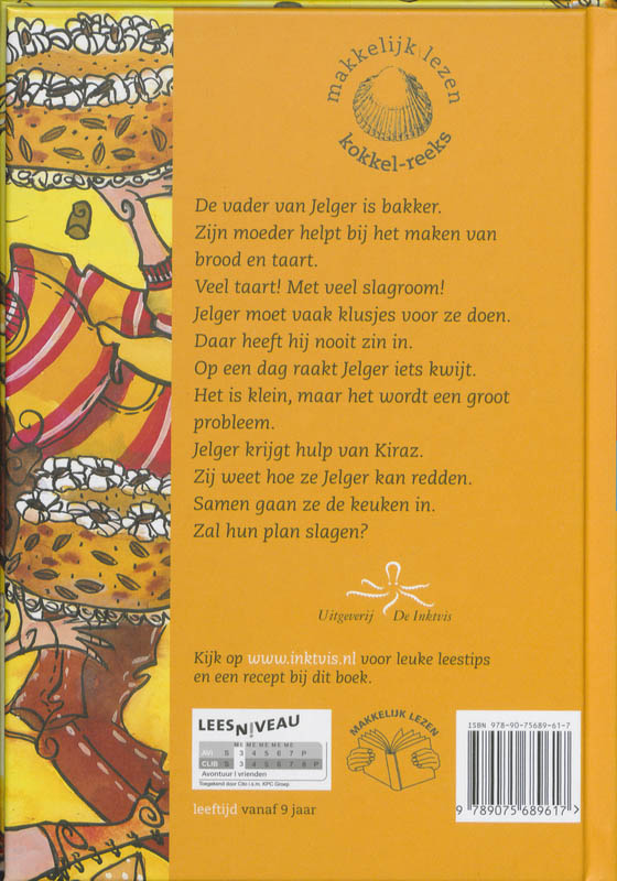 Achterkant van Pasta met slagroom