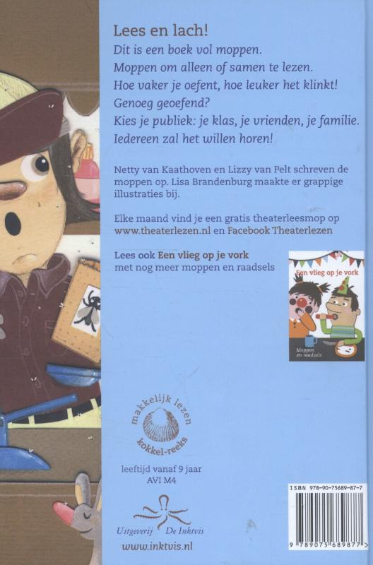 Achterkant van Twee kilo vliegen