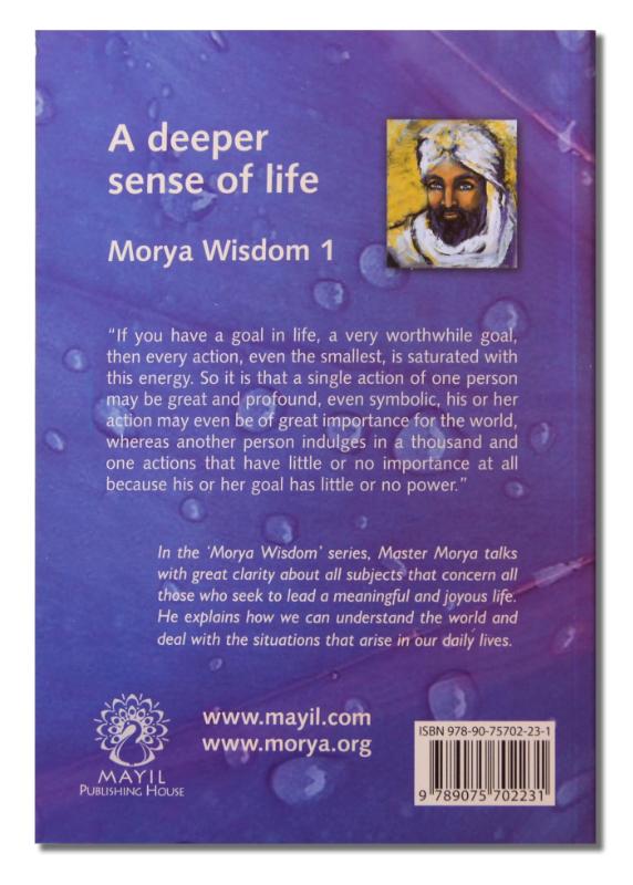 Achterkant van A deeper sense of life