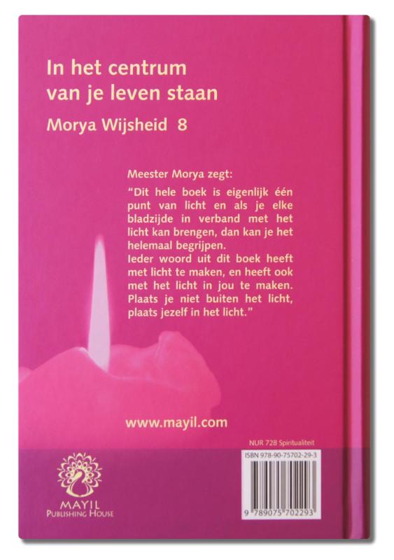 Achterkant van In het centrum van je leven staan