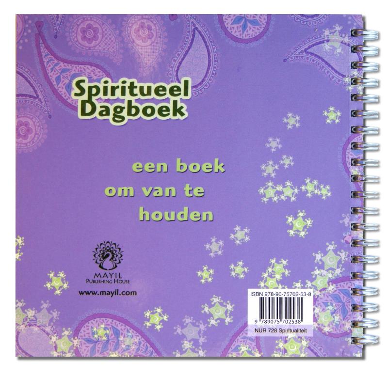Achterkant van Spiritueel dagboek