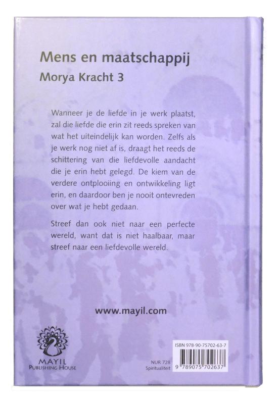 Achterkant van Mens en maatschappij