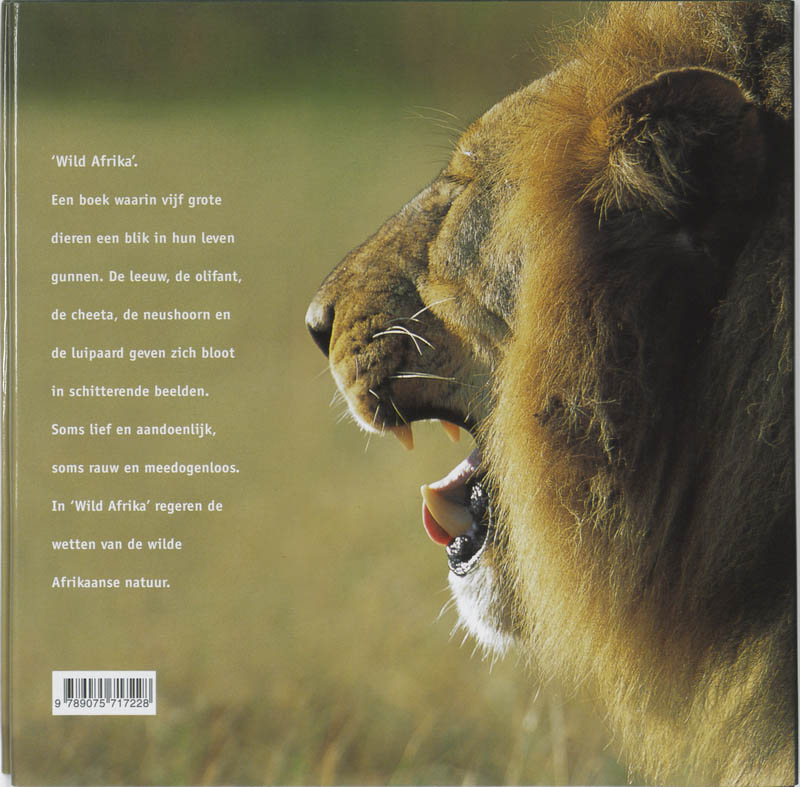Achterkant van Wild Afrika