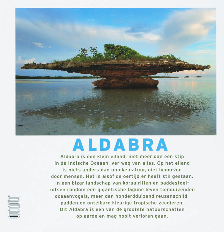 Achterkant van ALDABRA