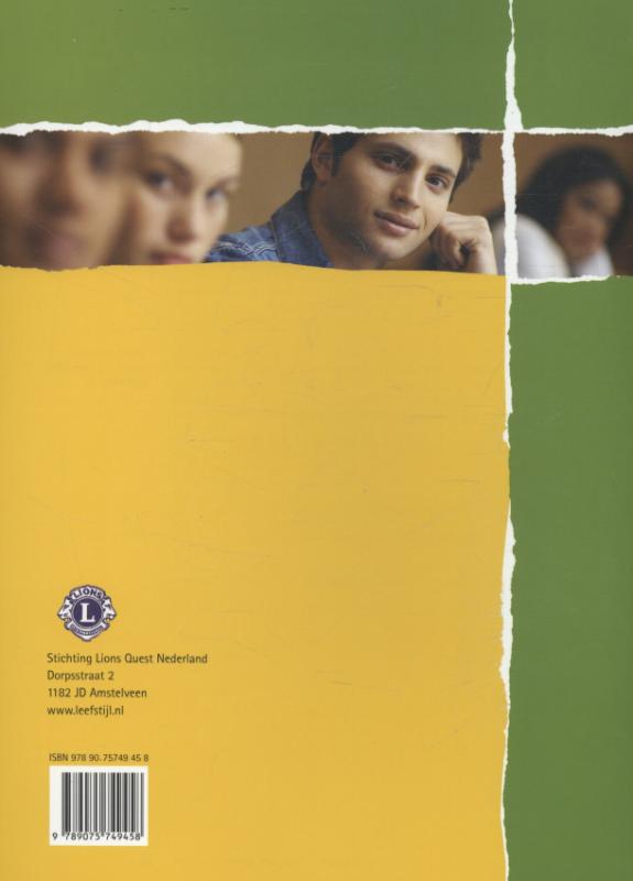 Achterkant van Werkboek