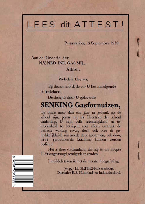 Achterkant van Wat de Surinaamse Pot Schaft