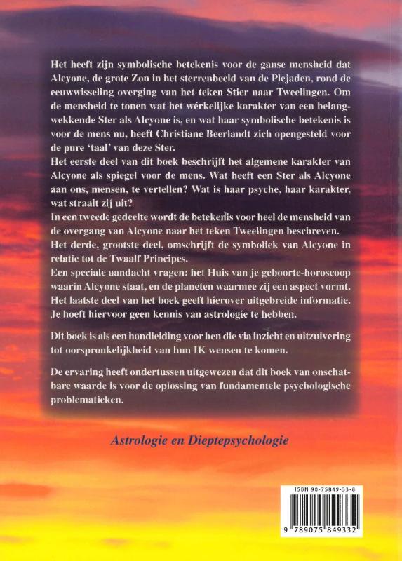 Achterkant van Alcyone, of Het Vertekende Zelf-Beeld van de Mens