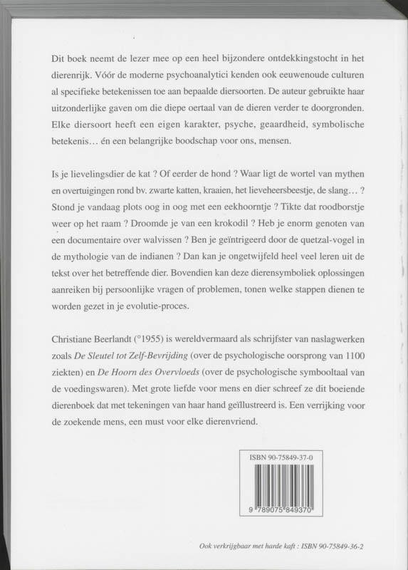 Achterkant van Als de dieren spreken konden ...