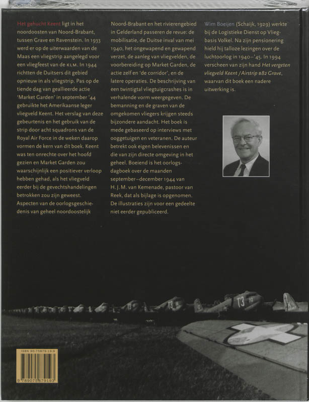 Achterkant van Vliegen en vechten bij de Maas, 1940-1945