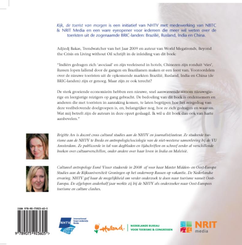 Achterkant van Kijk, de toerist van morgen