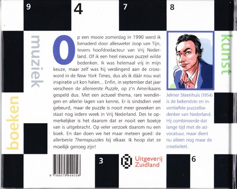 Achterkant van Themapuzzles