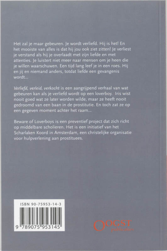 Achterkant van Verliefd, verleid, verkocht