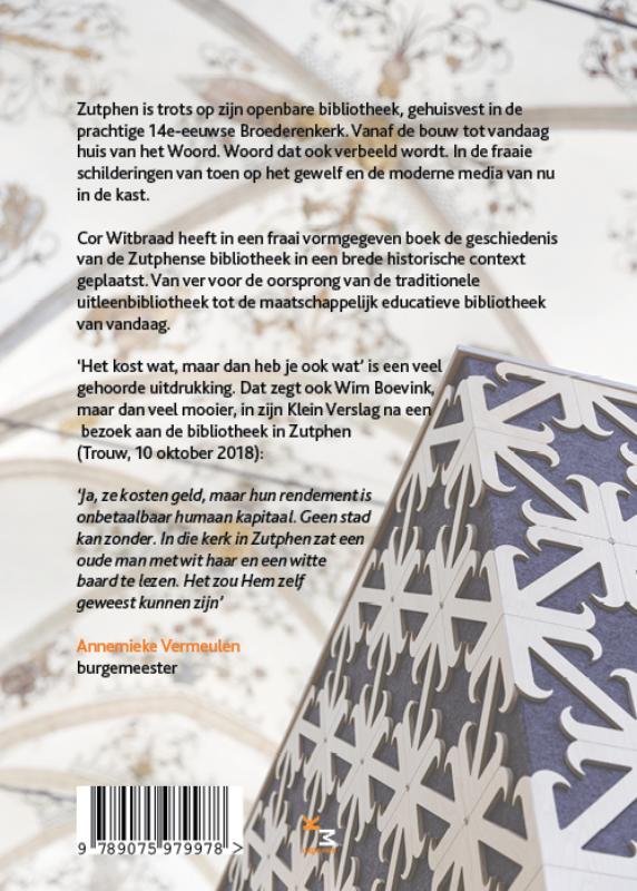 Achterkant van Wee den mensch die maar één boek leest