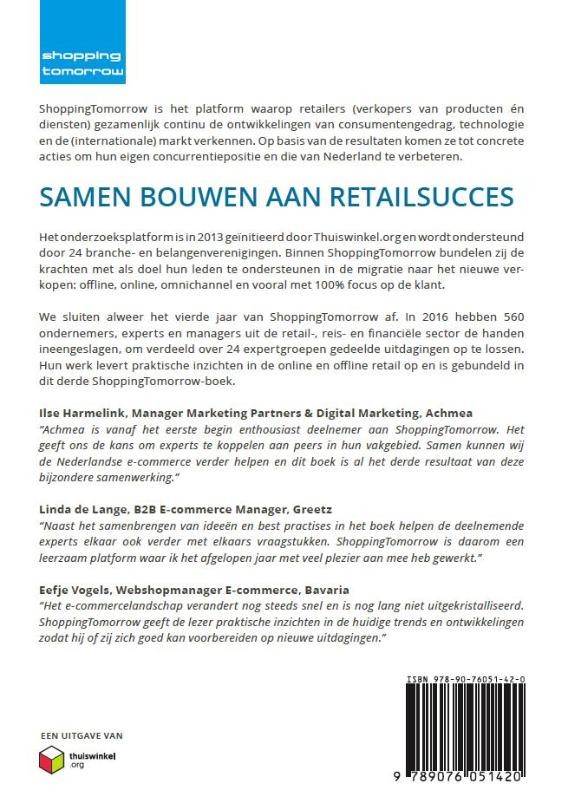Achterkant van Shoppingtomorrow