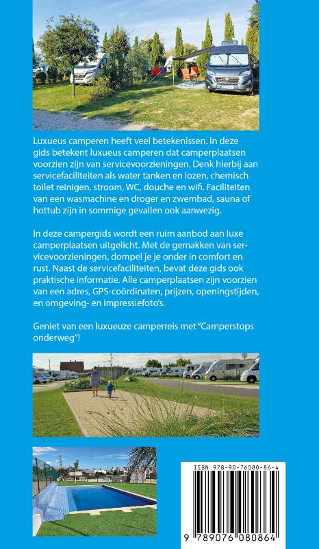 Achterkant van Luxueus camperen