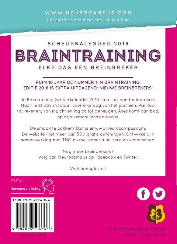 Achterkant van 2018